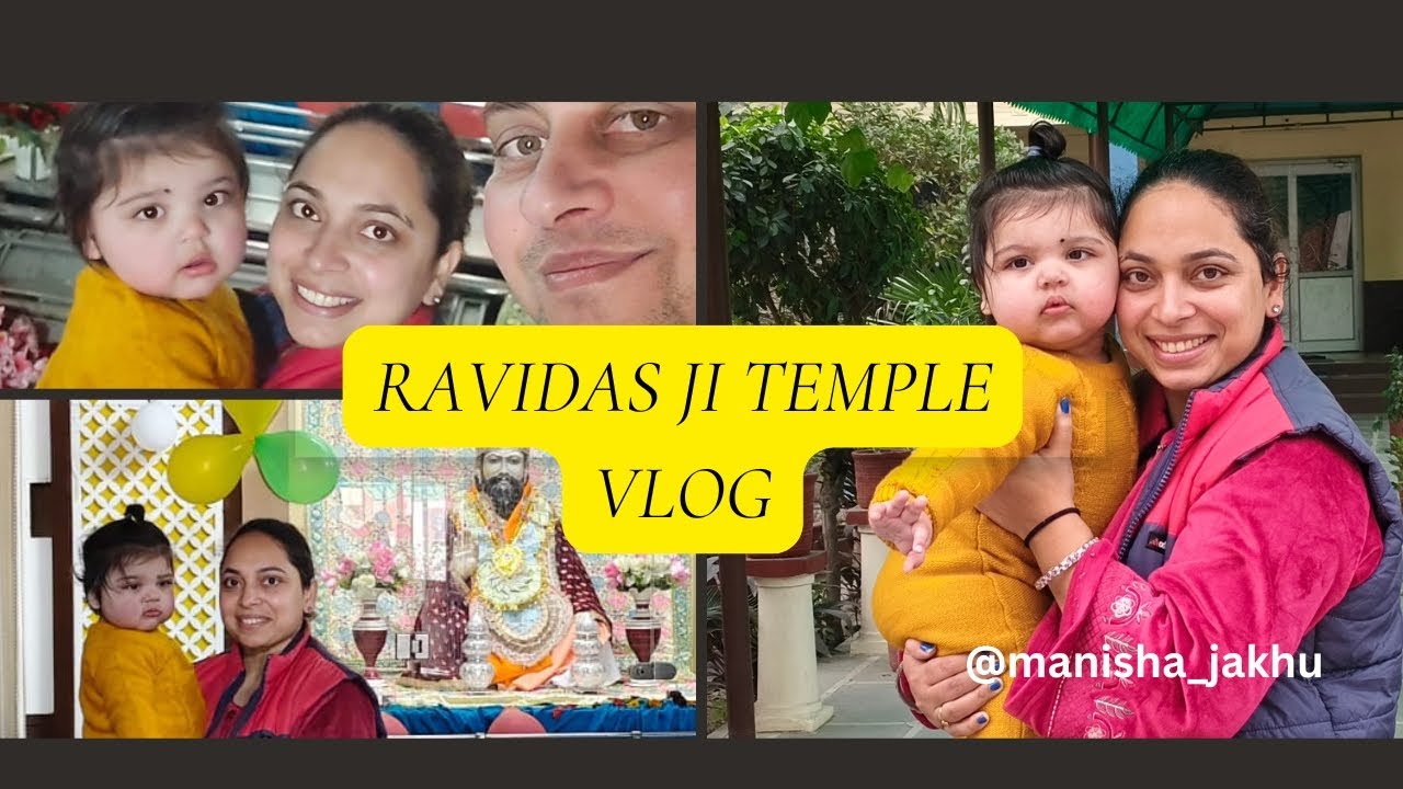 👍🔥🧿🙌Mishu gai pehli baar ravidas ji ke mandir🎁🔥🧿. #firstvisit #minivlog #celebration #ytvideos 