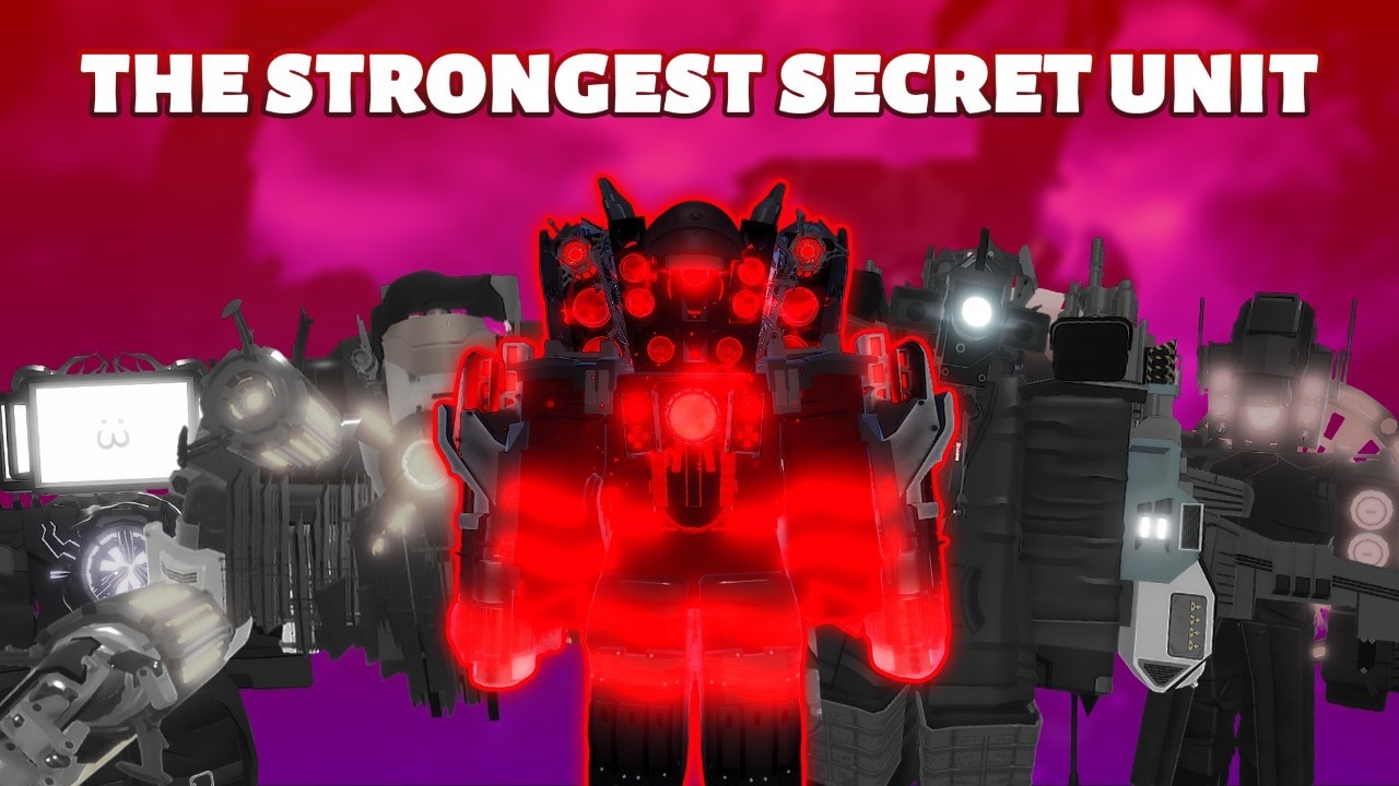Commander Upgraded Titan Speaker ! [ Skibi Defense ] #roblox #towerdefense