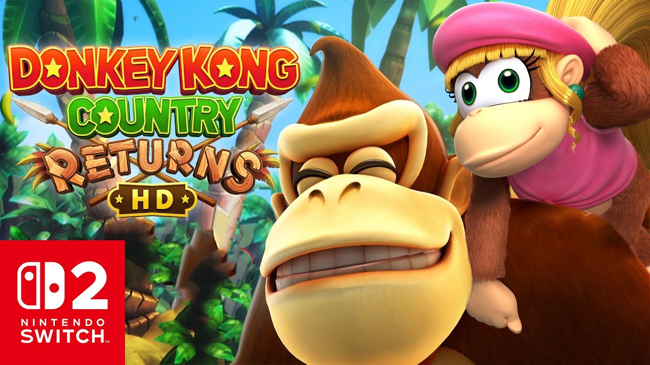 Donkey Kong Country Returns SWITCH 2 - Full Game Walkthrough (4K)