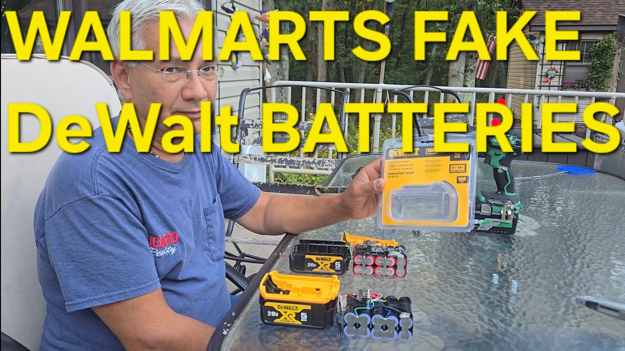 Walmarts DeWalt Battery Scam
