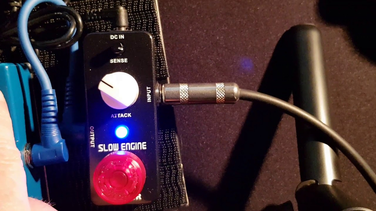 A slow burn with the Mooer Slow Engine - EHX Superego, Boss BD2, TC Flashback 2/Pipeline, E-Lady.
