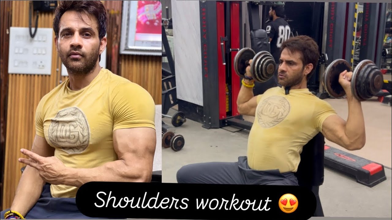 SHOULDER WORKOUT TRY KRO 😍 #teamtiger 