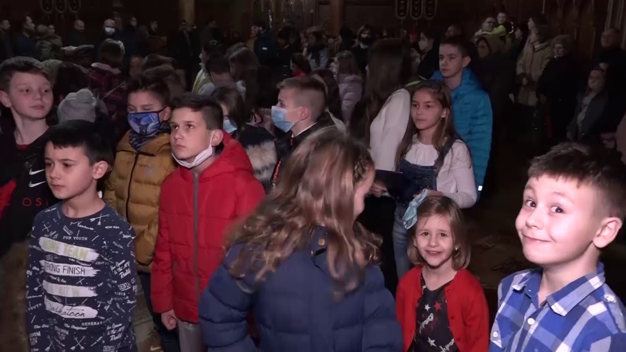 Саборна црква Сремски Карловци - Свети Сава - Бденије рецитали 26. 01. 2021.