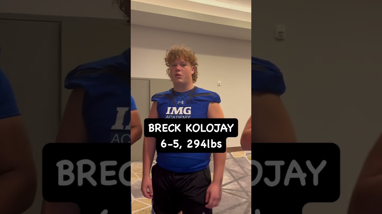 IMG Academy&rsquo;s Offensive Line Is LOADED🔥💪