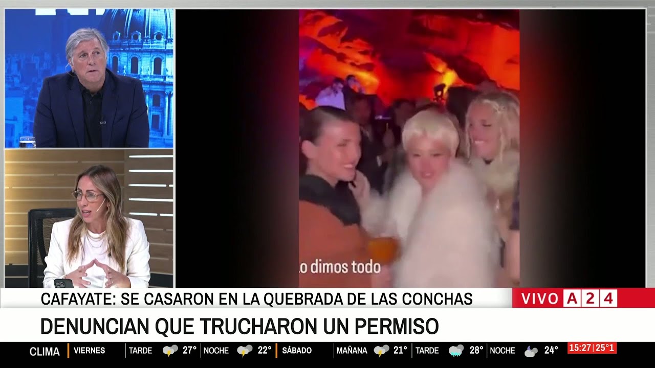 🤚 BODA DEL ESC&Aacute;NDALO EN CAFAYATE: DENUNCIAN QUE TRUCHARON PERMISO EN UN PARQUE PROTEGIDO EN SALTA