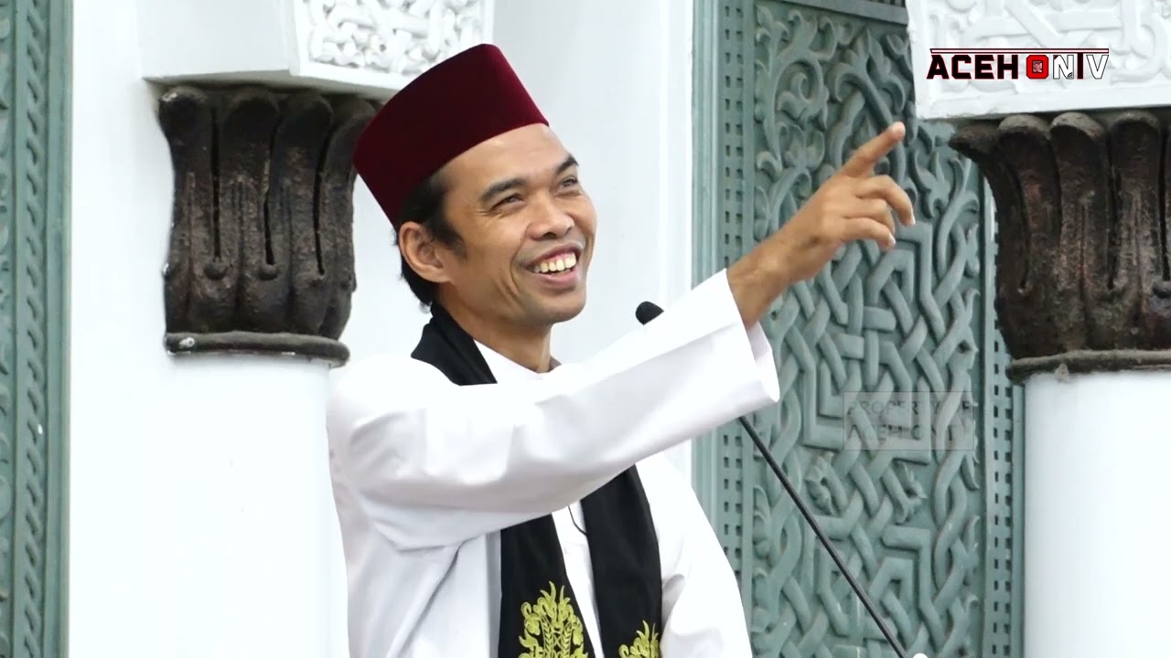 UAS PERTAMA KALI  CERAMAH DI MASJID RAYA BAITURRAHMAN BANDA ACEH