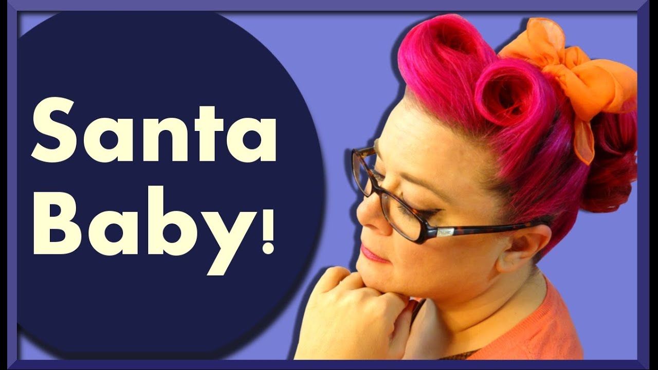 4 Steps to a Vintage Hairstyle for the Holidays - Playful Pony Tail - 