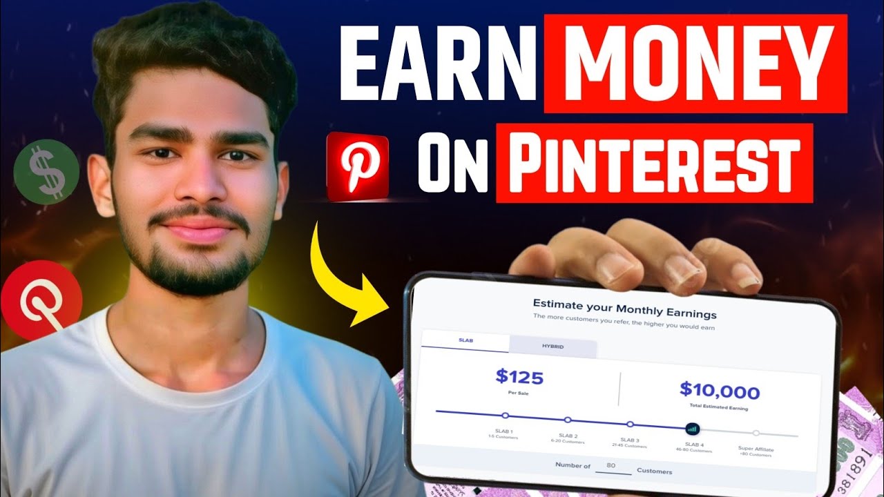 How to Earn money with Pinterest in Mobile | Pinterest Affiliate Marketing(Step By Step)