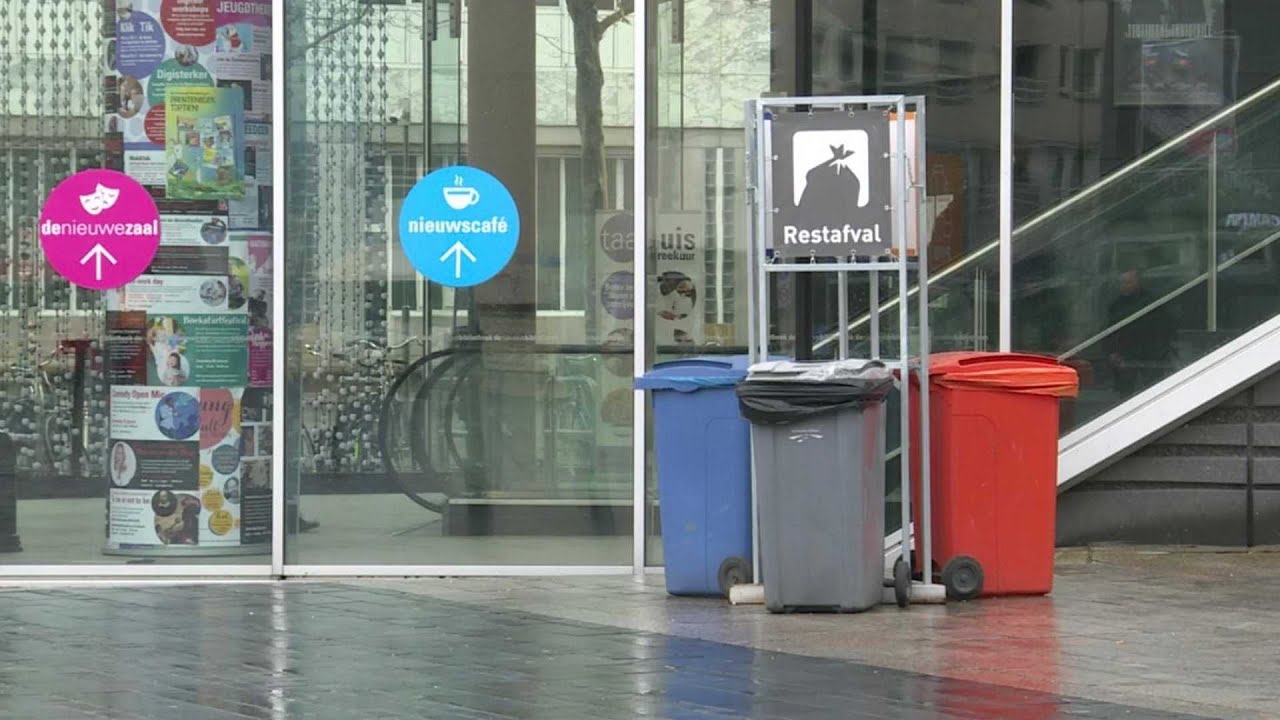 Tijdelijke containers vervangen in Almere ondergronds afvalsysteem