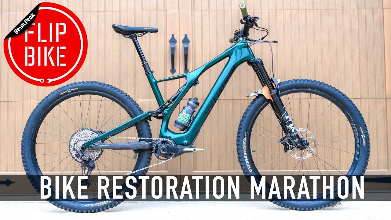 Restoring 10 Wrecked Bikes Back To Back!