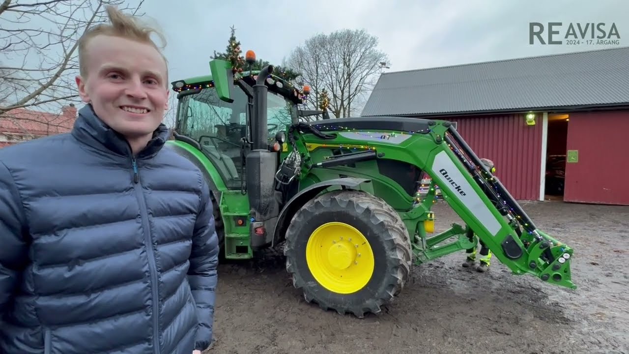 Bli med Re bygdeungdomslag på traktorjuletog