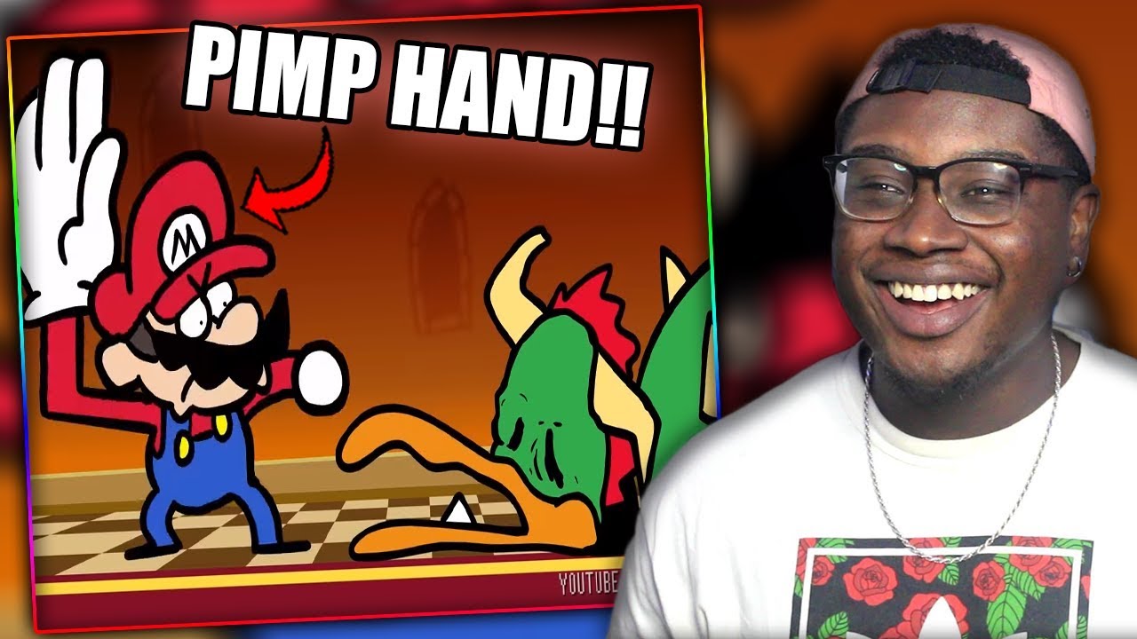 MARIO B*TCH SLAPS BOWSER! | Smash Bros WORLD OF LIGHT ANIMATION Reaction!