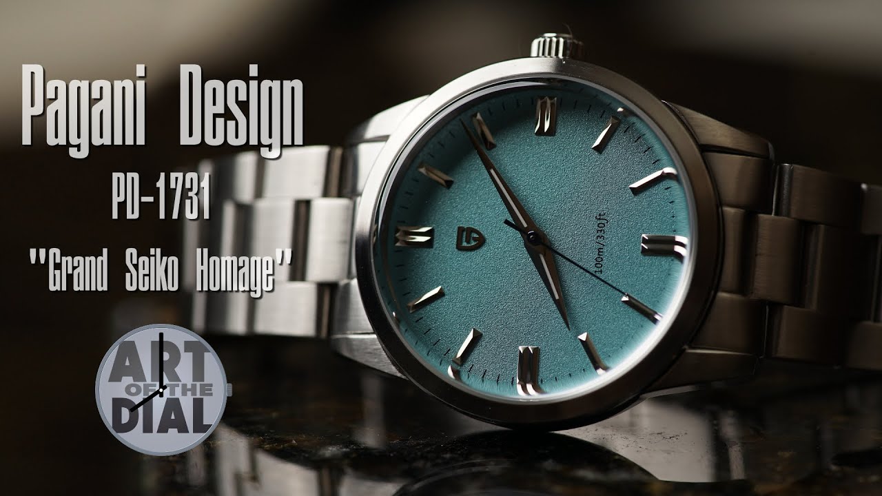 Pagani Design PD-1731 GS (grand seiko) Homage Watch Review - Art of the Dial