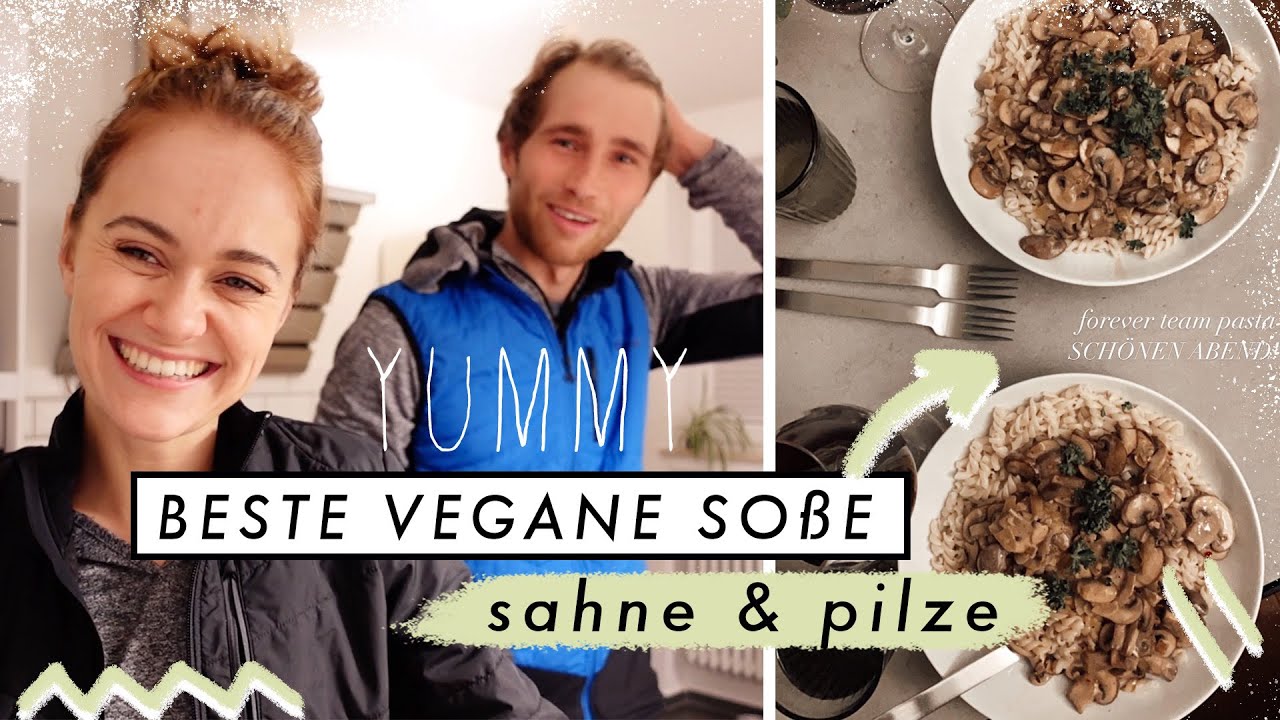 Die Beste vegane Sahne Soße + Update zum Manda Shooting | MANDA Vlog