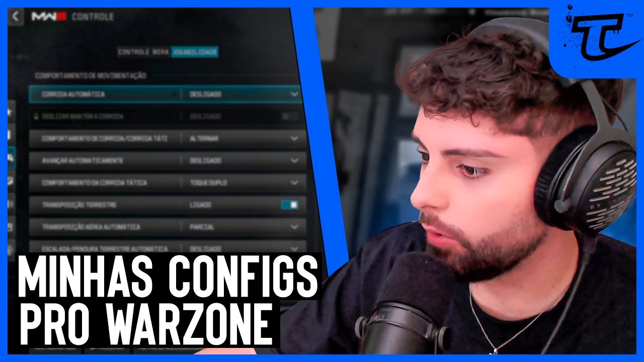 TONYBOY MOSTRA SUAS CONFIGURAÇÕES NO WARZONE | Tonyboy Cortes