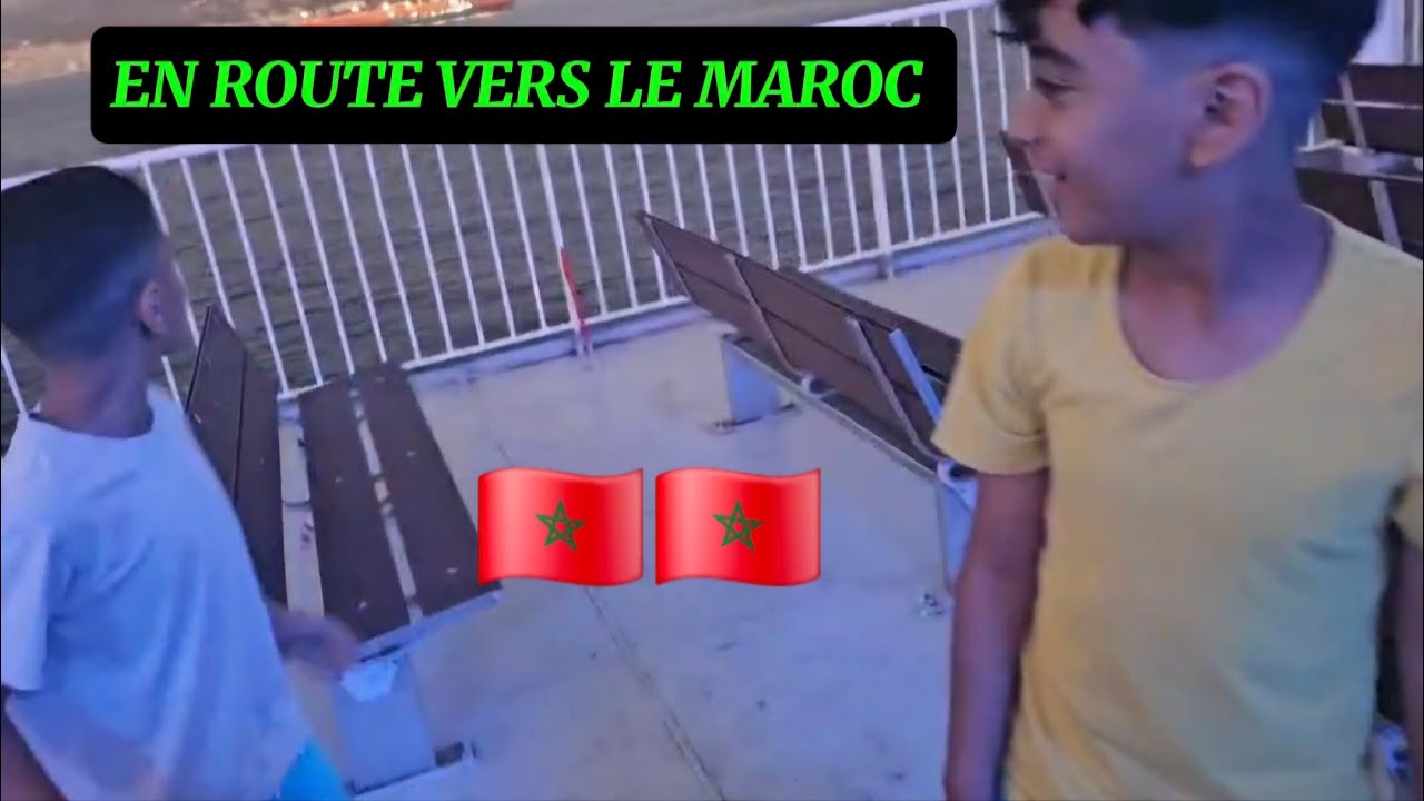 VLOG : EN ROUTE VERS LE MAROC ! 🇲🇦🇲🇦🥳🥳