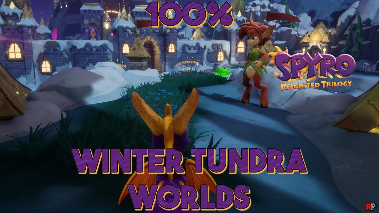 Spyro 2: Ripto's Rage! - Winter Tundra Worlds
