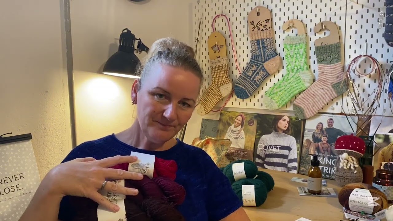 Vlog #16 - Socktober del 4 og et besøg på Kreative Dage - Strikkepodcast 