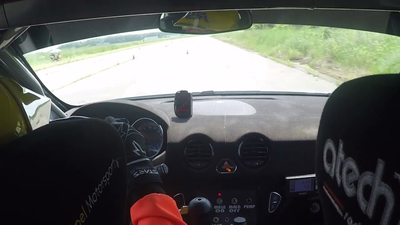 Jakub Hrabec, MČR Autoslalom Přerov 2023, 2.jízda, Opel Adam Cup