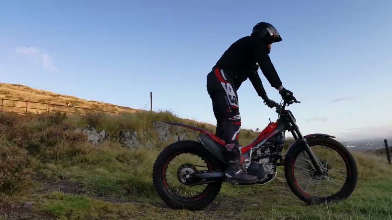 About 12 hours into Trials. Montesa Cota 4rt