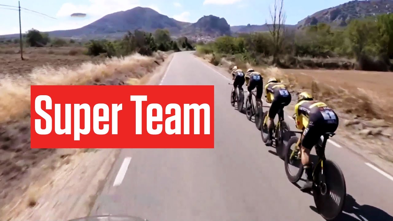 Primoz Roglic And Jumbo-Visma Smash Vuelta a Burgos Team Time Trial