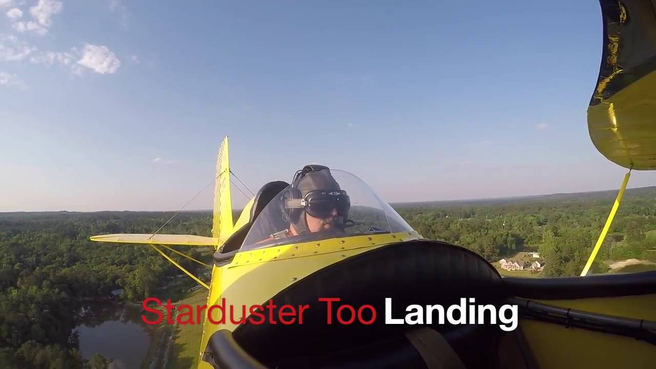 Starduster Too N2957 Landing