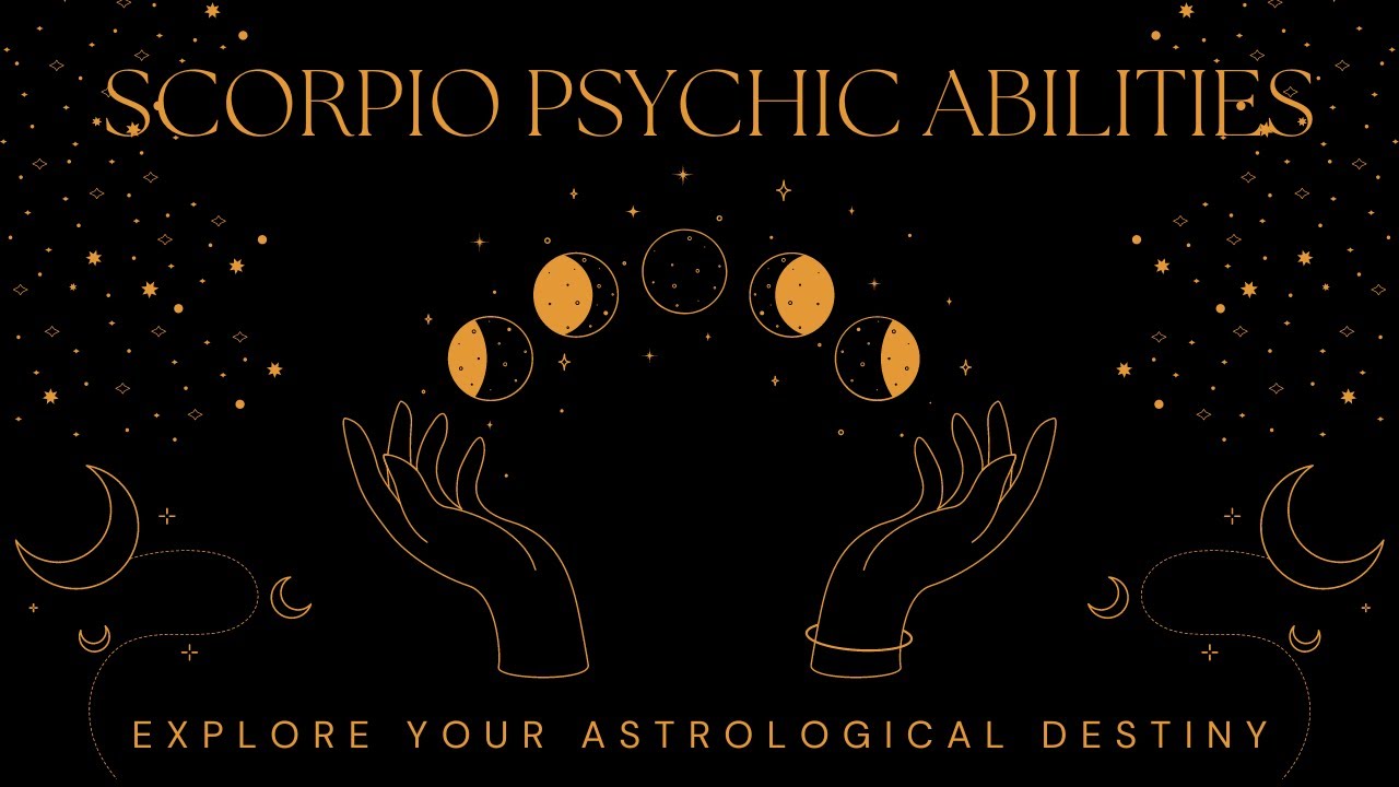 scorpio psychic abilities