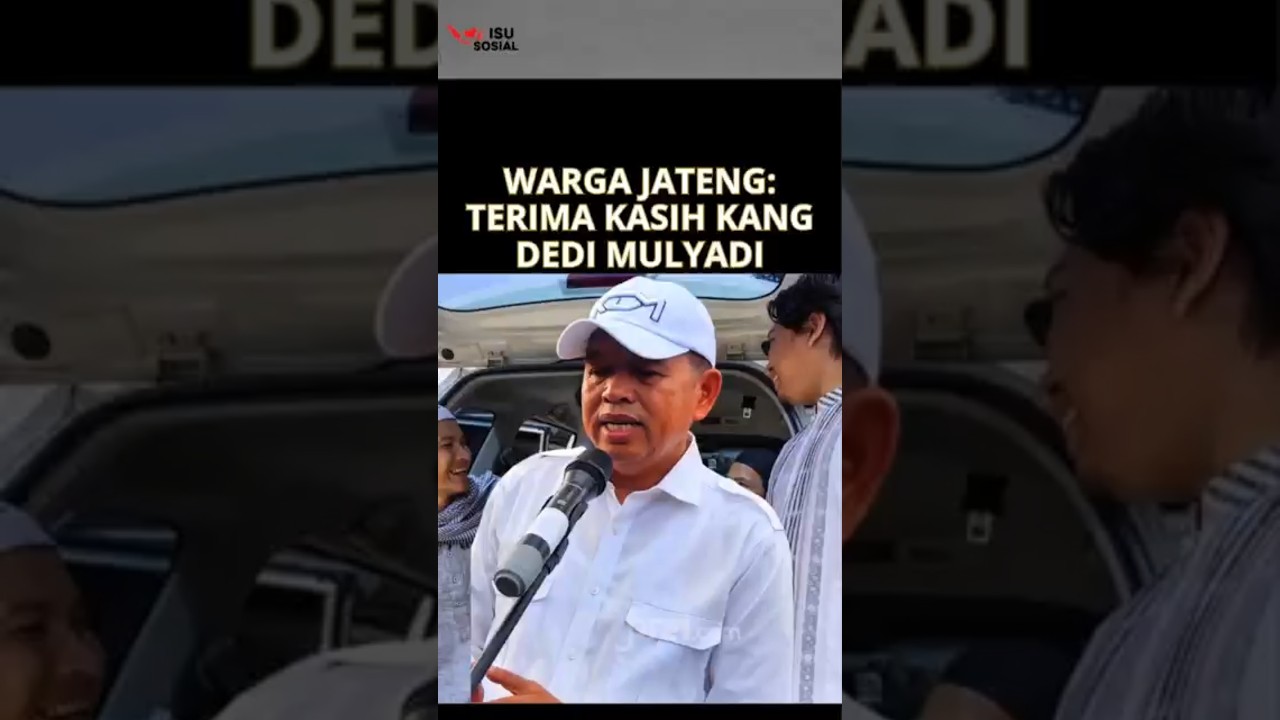 TERIMA KASIH BAPAK AING, MUDIK JADI LANCAR #kdm #dedimulyadi #kangdedimulyadi #bapakaing