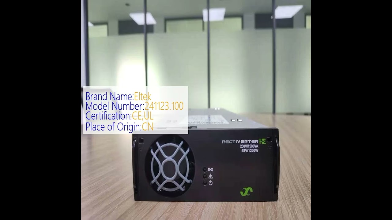 Eltek Rectiverter 115V 750VA 48V 600W Power Solution