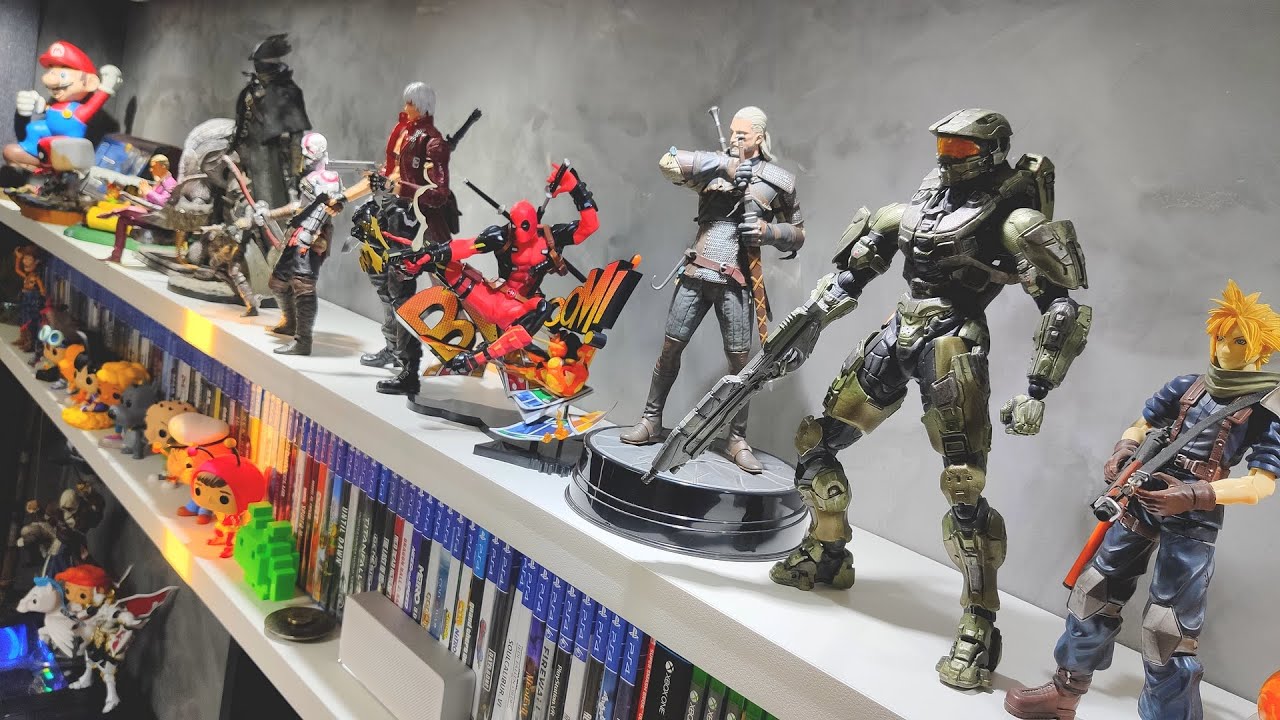 QUARTO GAMER 02 | COLEÇÃO ACTION FIGURE