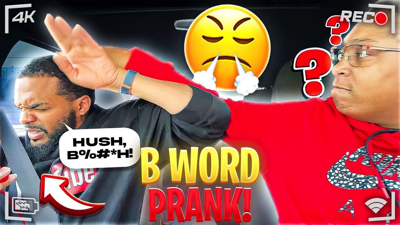 CALLING MY MOM THE “B” WORD PRANK (GONE EXTREMELY WRONG)