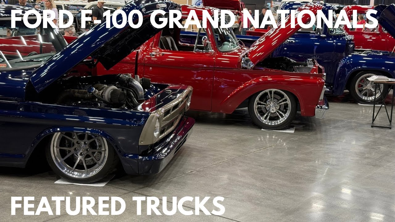 FORD F-100 GRAND NATIONALS FEATURED TRUCKS, Pigeon Forge.