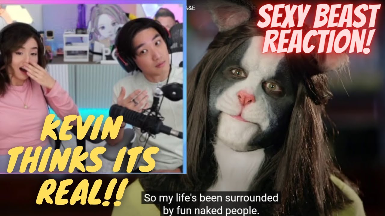 Kevin is back on Pokimane stream! They react to Sexy beast and Kevin thinks its real!