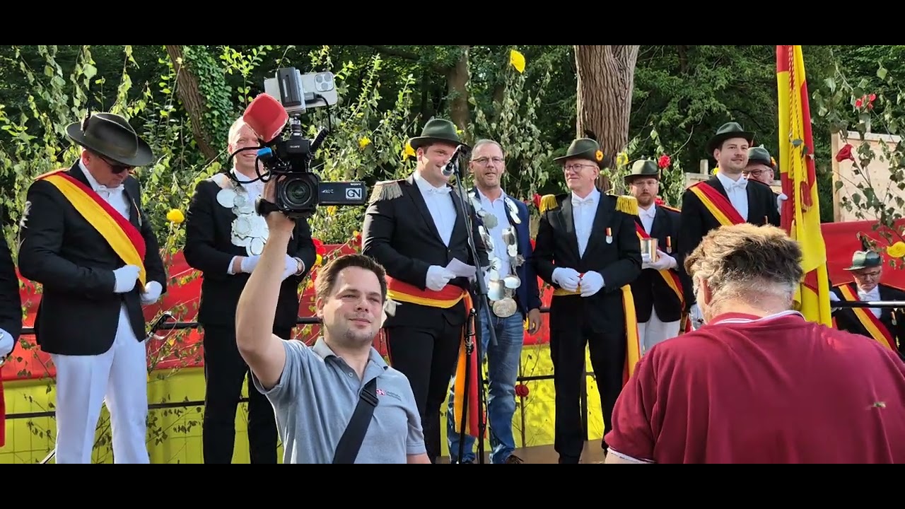 Schützenfest Bad Bentheim 2024 - Proklamation Schützenkönig