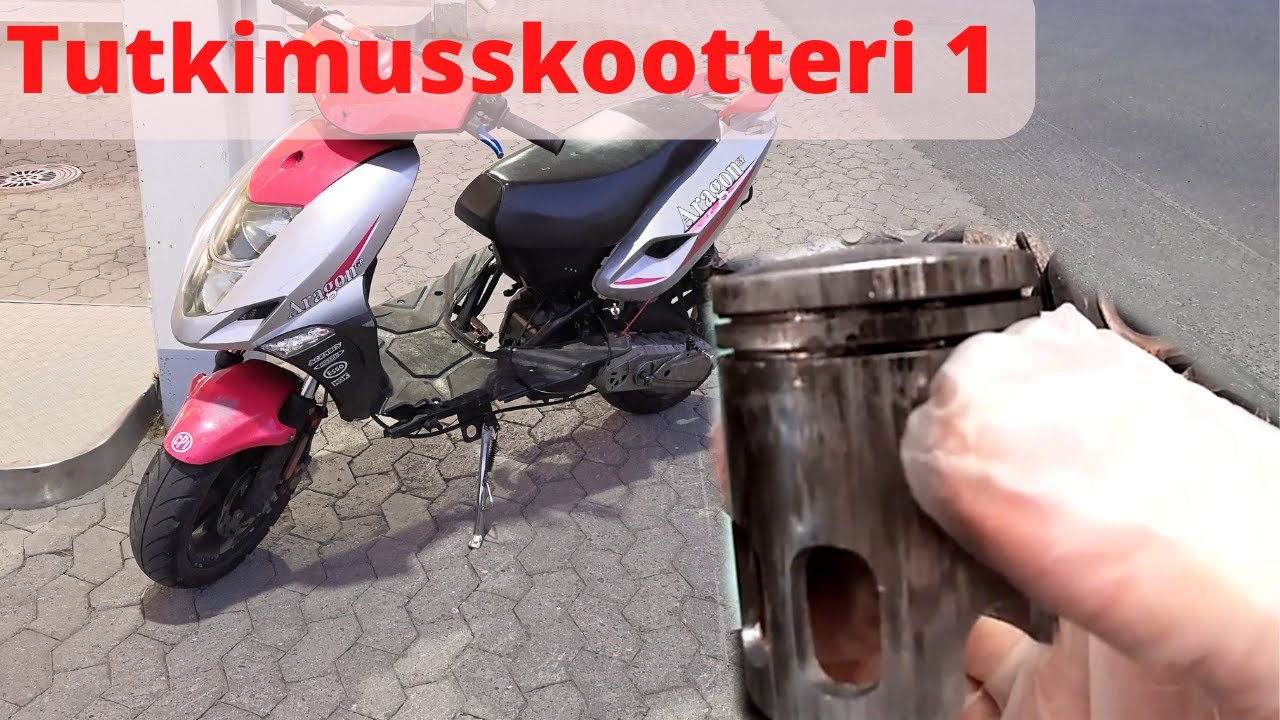 Projekti Tutkimusskootteri osa 1: korjaaminen