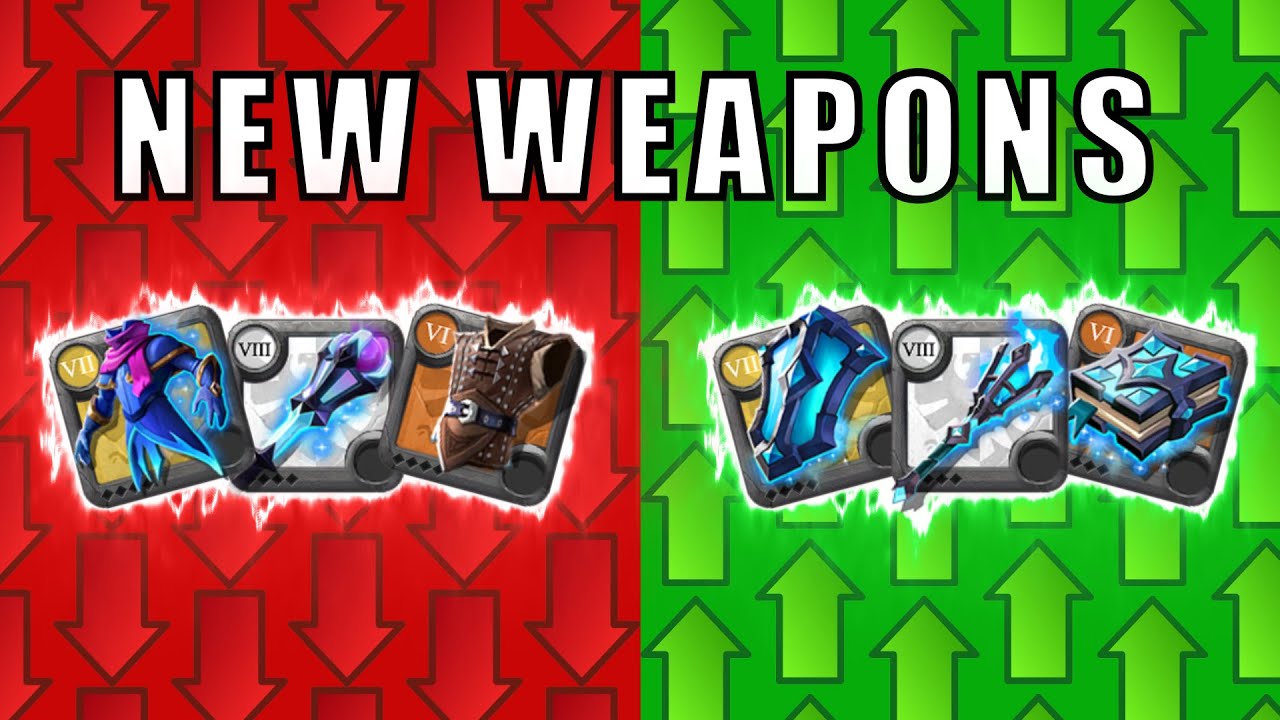The NEW Crystal Weapons are HERE! | Patch Notes for Albion Online