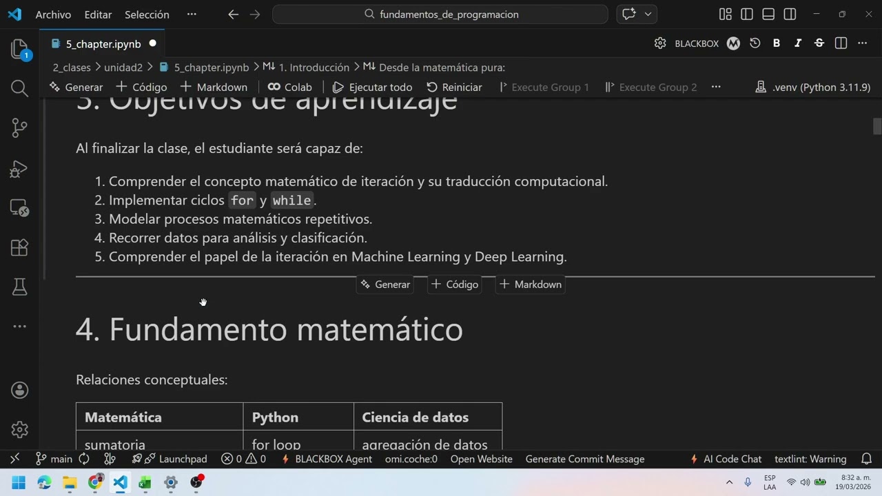 Cómo aprender a utilizar un ciclo for en python