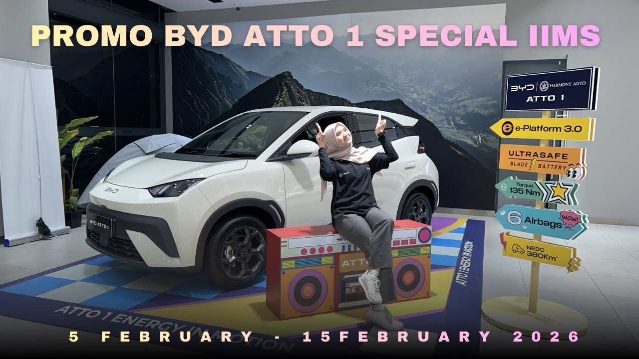 PROMO BYD ATTO 1 | SPECIAL IIMS 2026🎉 #iims2026 #atto1 #byd 