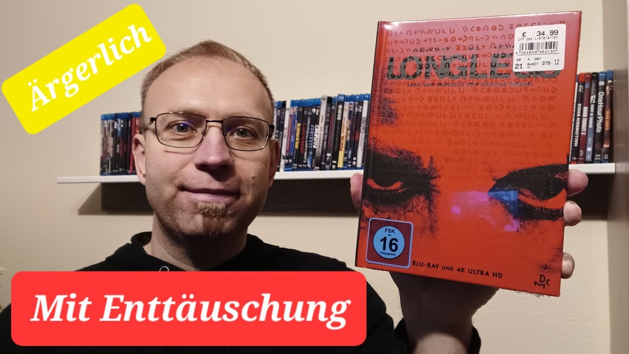 Mediabook Unboxing mit ärgerlicher Enttäuschung