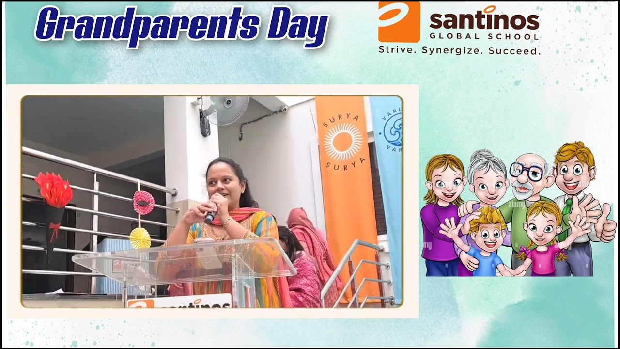 Grandparents Day Celebrations | Santinos Global School | Meerpet, Hyderabad