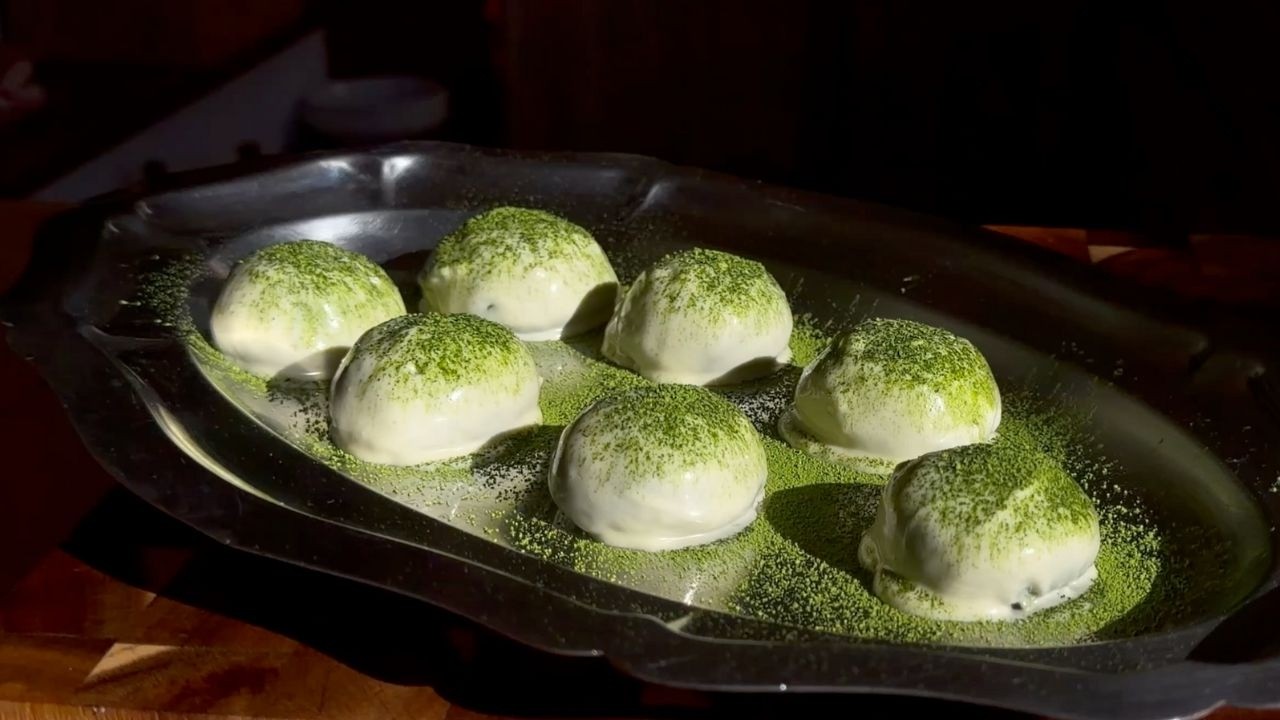 Matcha White Chocolate Truffles