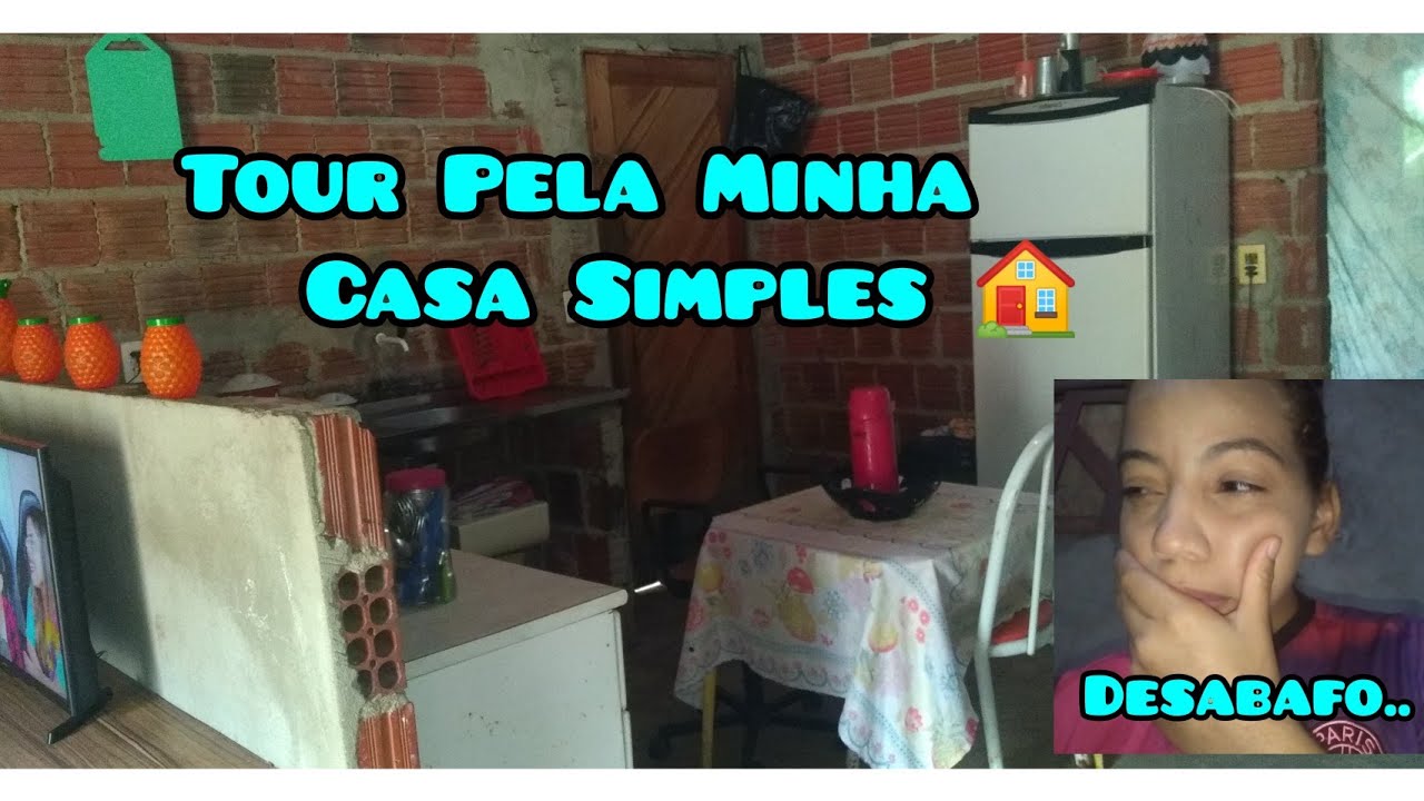 Tour Pela Minha Casa Simples Atualizado / Sem Reboco e Sem Piso Família Evangélica | LIENE 💕