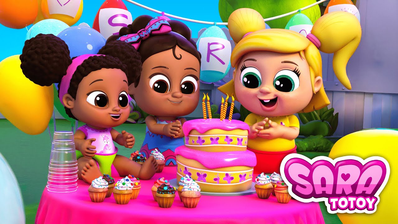 Cuentos Infantiles 14 Minutos de Historias de Sara!!! Un D&iacute;a Especial: El Cumplea&ntilde;os de Sara!!!