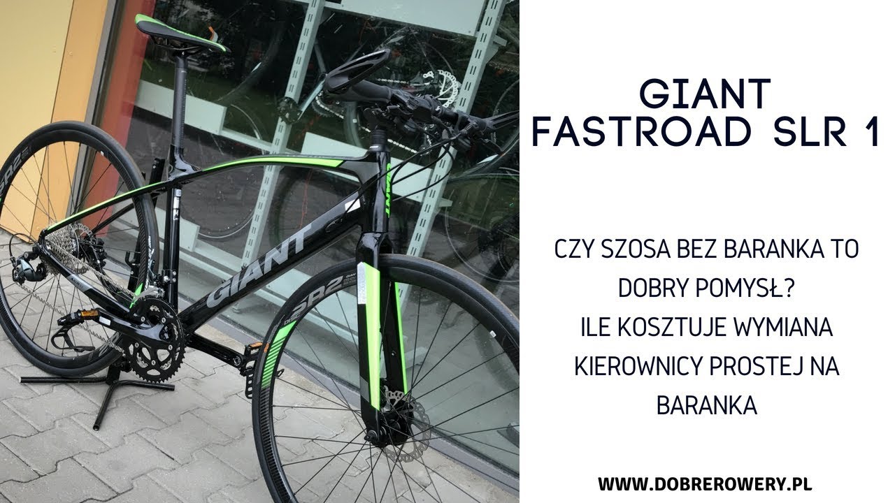 Giant Fastroad SLR 1- czy szosa bez baranka to jeszcze szosa?