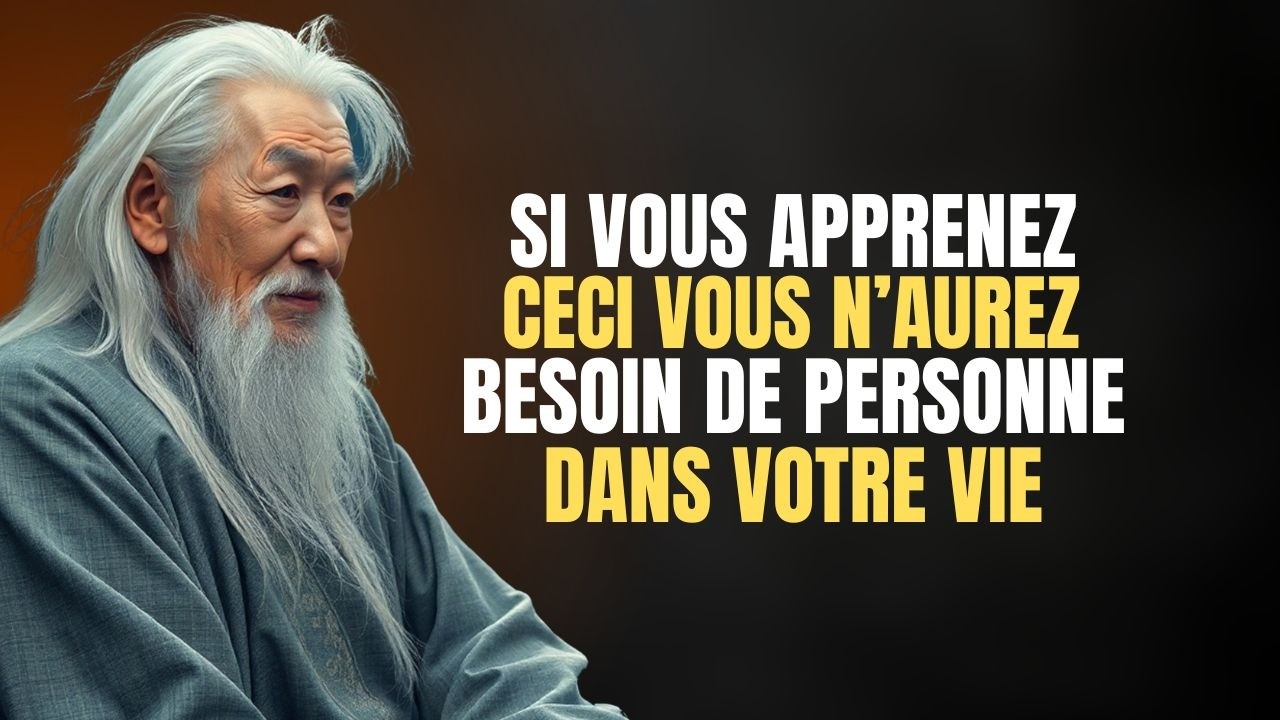 Si tu apprends CELA TU N’AURAS BESOIN DE PERSONNE DANS TA VIE STOÏCISME