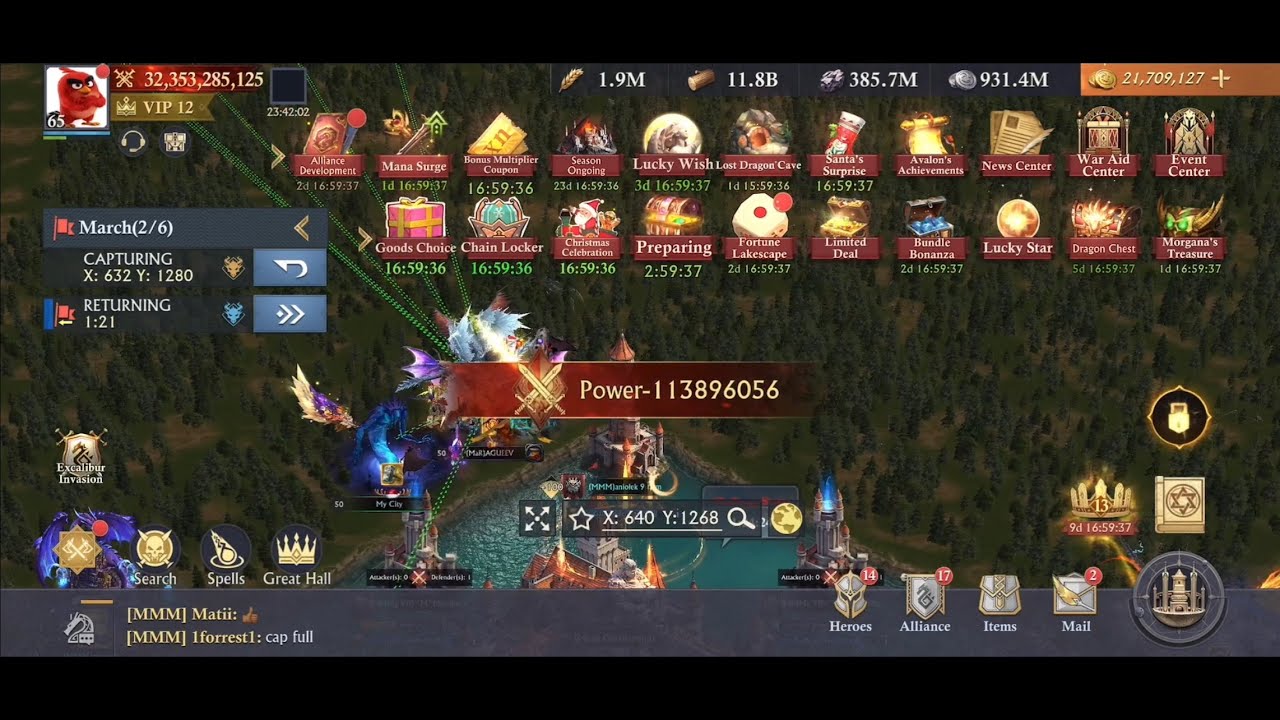 Spending over $30,000 USD on the game, just to zero RED?🙈  - KVK - Civil War - King of Avalon