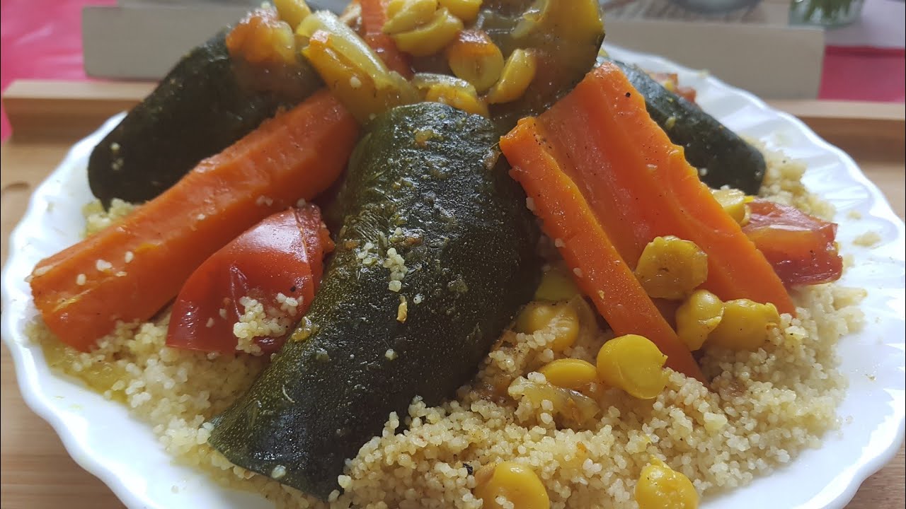 COUSCOUS MAROCAIN AU MICRO ONDES 👌كسكس مغربي بالميكرويف