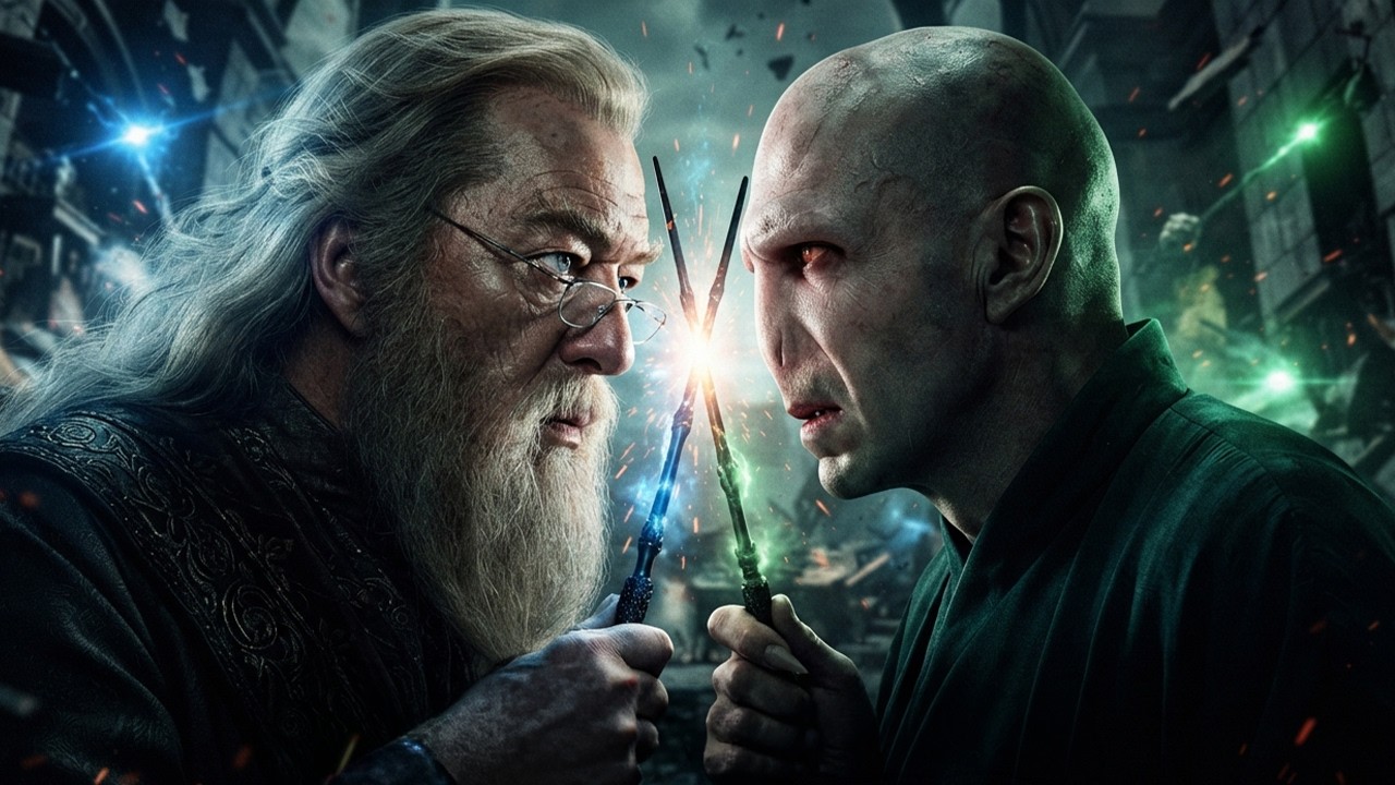 PRZEKONAJ MNIE, ŻE DUMBLEDORE BYŁ POTĘŻNIEJSZY NIŻ VOLDEMORT