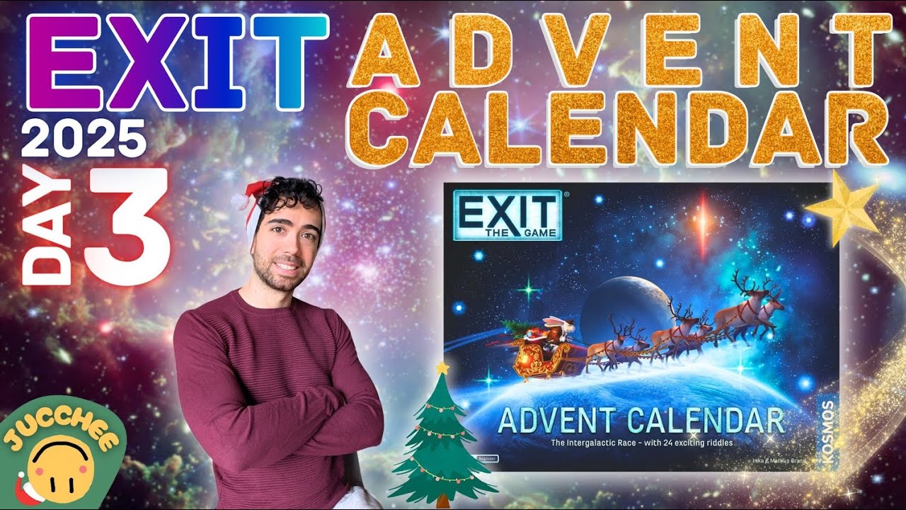 Адвент-календарь EXIT 2025 🎅 | ДЕНЬ 3 | Межгалактическая гонка