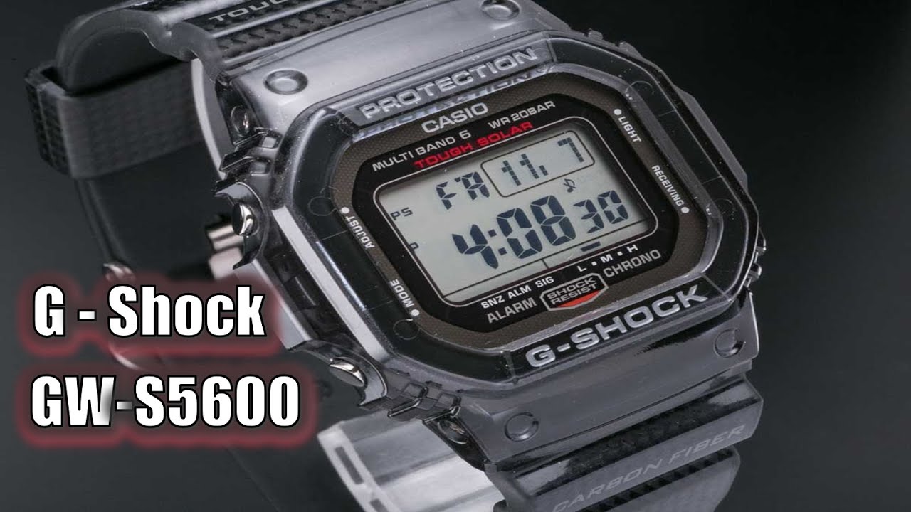 M.A.S #23 | REVIEW: G-Shock GW-S5600 - Carbon Fiber durability